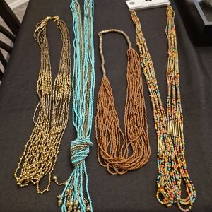 Elegant Beaded Necklace Collection